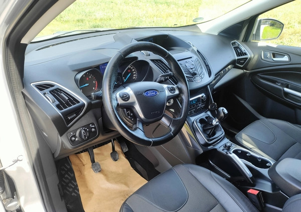 Ford Kuga cena 49700 przebieg: 212000, rok produkcji 2013 z Izbica Kujawska małe 254